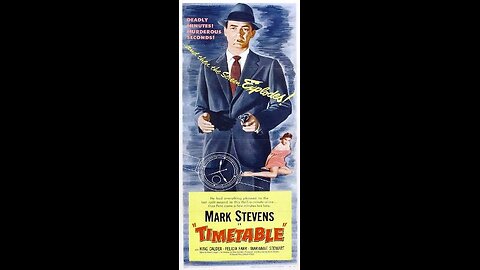 Time Table (1956) Film noir movie