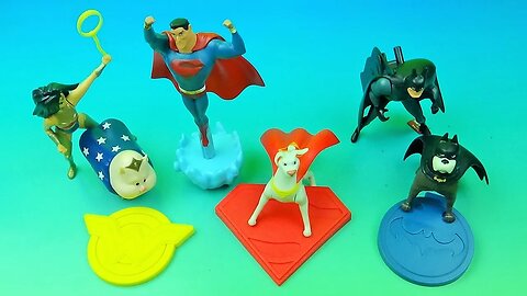 2022 DC JUSTICE LEAGUE OF SUPER PETS set of 6 JOLLIBEE COLLECTORS TOYS VIDEO REVIEW