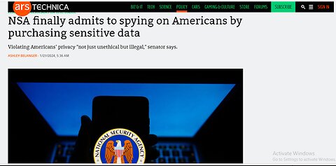 NSA Purchased Sensitive Personal Data Illegally