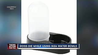 IKEA recalling LURVIG water bowls for pets after two dogs suffocate