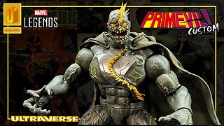 Custom Marvel Legends Ultraverse Primevil - Action Figure Review - Malibu Comics Ultraforce