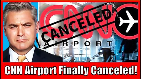 CNN Airport Network GROUNDED & CANCELED! (Airplane Movie Parody)