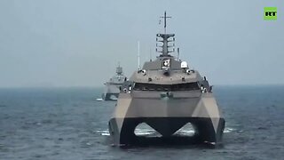 Iran shows off two new stealth warships