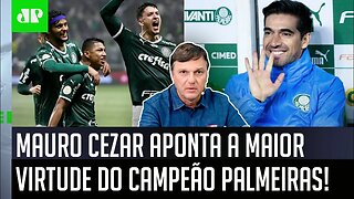 "Essa é uma COISA RARÍSSIMA no futebol brasileiro! O Palmeiras..." Mauro Cezar DESTACA VIRTUDE!