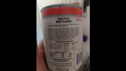 Twin Pet- Canned Dog Food- Whats the TEA