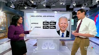 NBC POLL: Biden Approval Rating At Just 40%, The Lowest Biden "Has Ever Measured In Our Poll"