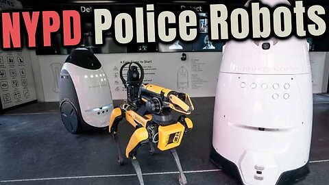 🚨NYPD Police Robot Start City Patrolling🤖