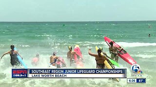 Junior Lifeguarding Surf Livesaving Competition 7/13