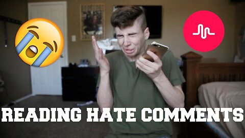 REACTING TO HATE COMMENTS ON MUSICAL•LY | Zach Clayton