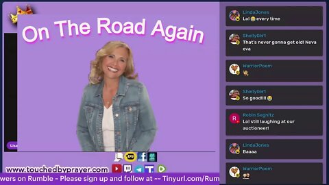 Crown Chats- Phone a Friend ~ Lisa's on the road again