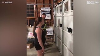 Could you do this 'garage door challenge'?