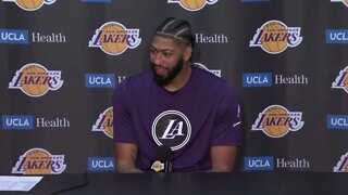 Anthony Davis Talks Win Over Spurs - Postgame Interview - NBA Highlights