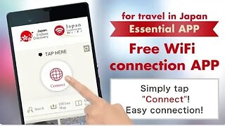 JAPAN CONNECTED WIFI APP ESSENTIAL APP CONNECTION -- FRANSISCA SIM