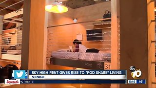 'Pod share' living on rise as rent in Southern California goes up