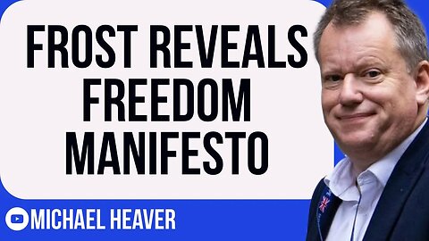 Lord Frost Reveals His Freedom MANIFESTO