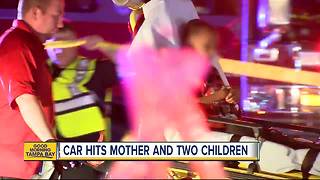 Mother, two children hit by car on S. Dale Mabry Highway