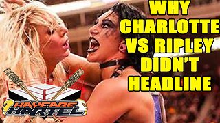 WWE Fans & Legends Mad That Charlotte Vs. Rhea Ripley Didn't Main Event Wrestle Mania