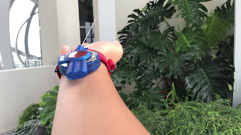Spider-man inspired multi-functional web shooter really works!