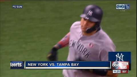 DJ LeMahieu and Gary Sanchez help New York Yankees beat Tampa Bay Rays 8-4 in 10 innings