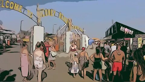 Porthcawl in Cartoons (local people as cartoon characters)