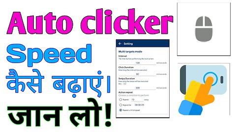 Auto clicker Speed kaise badhaye | OP Auto clicker Full settings | Auto clicker kaise use kare