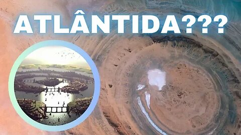 Seria essa a localização da cidade perdida de Atlântida???