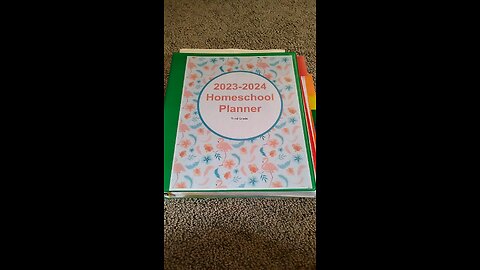 Homeschool planner and records