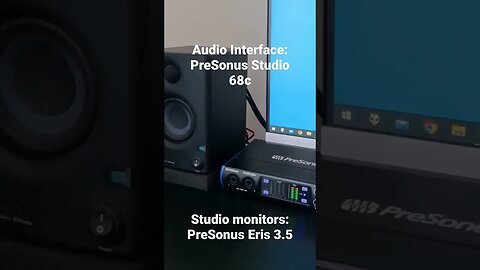PreSonus Eris 3.5 and PreSonus Studio 68C 🔥🔥🔥