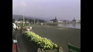 Largs Scotland & The Coastal Road to Gourock, August 1991