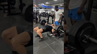 Heavy Bench Press with Mike Rashid in New York