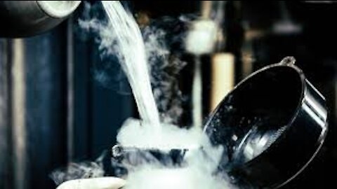 Making liquid nitrogen powdered engine | Indianexp