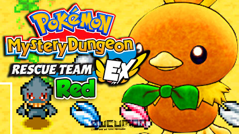 Pokemon Mystery Dungeon Red Rescue Team EX - QOL GBA Hack ROM has New Starter and other changes