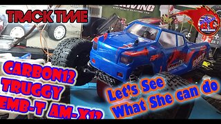 Track Time - Test Run - 'Carbon12' Rlaarlo AM X12 Truggy, EMB-T - 1:12 scale Carbon Fiber Chassis