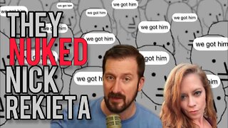 Nick Rekieta BANNED From Youtube While Streaming!!! Keffals Takes Credit! Chrissie Mayr