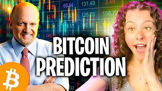 JIM CRAMER PREDICTS BITCOIN CRASH! LEVELS TO WATCH