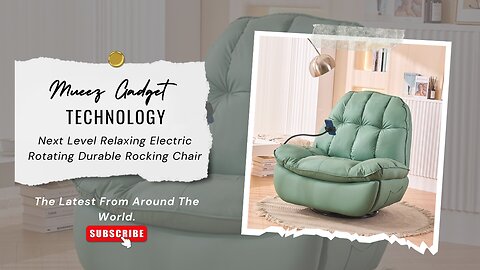 Next Level Relaxing Electric Rotating Durable Rocking Chair | Link in description