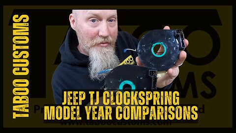 Jeep TJ Comparing Model Year Clockspring Differences
