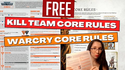 Warcry 2.0 & Kill Team 2.0 Core Rules for Free!