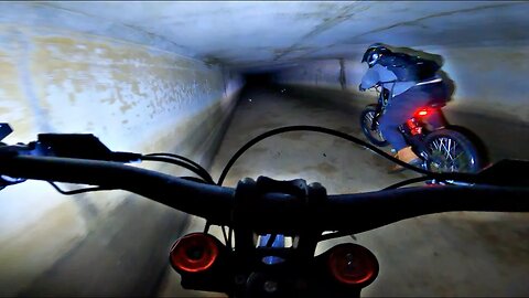 RIDING HIDDEN TUNNELS UNDER THE CITY!