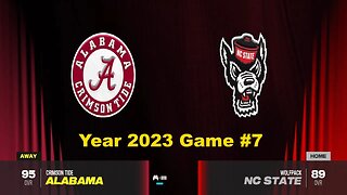 CFB 24 Alabama Crimson Tide Vs NC State Wolfpack Year 2023