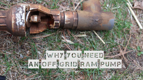 RAM PUMP RESTORATION (Dont leave your pump out all winter)