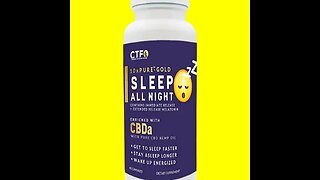 THE BENEFITS FOR CTFO 10xPURE - GOLD SLEEP ALL NIGHT