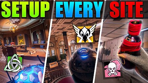 The BEST Site Setup For EVERY Bombsite In Rainbow Six Siege