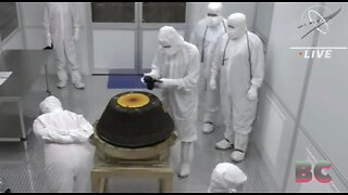 Returned Asteroid Sample Canister Contains Way More Asteroid Than Expected