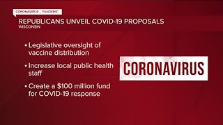 Wisconsin Republicans announce proposals to address COVID-19 pandemic