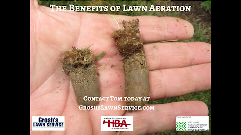 Lawn Aeration Hagerstown MD Lawn Care Service GroshsLawnService.com