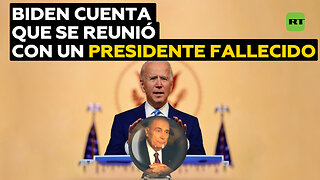 Biden cuenta que se reunió con un presidente que murió hace casi 30 años