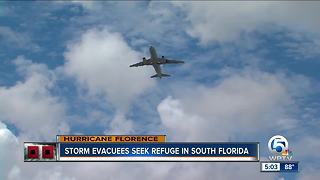 Hurricane evacuees seek refuge in South Florida