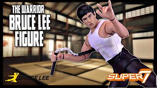 Super7 Bruce Lee Ultimates Bruce Lee The Warrior Figure @TheReviewSpot