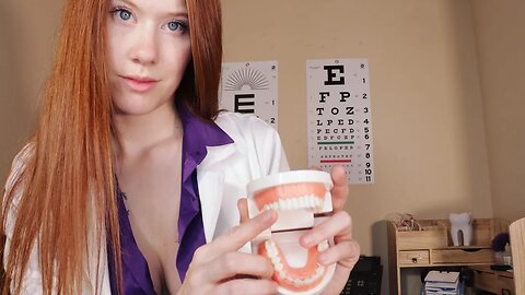 [ASMR] 🦷 Dentist Appointment RP | 60FPS| ASMR At The Dentist Office